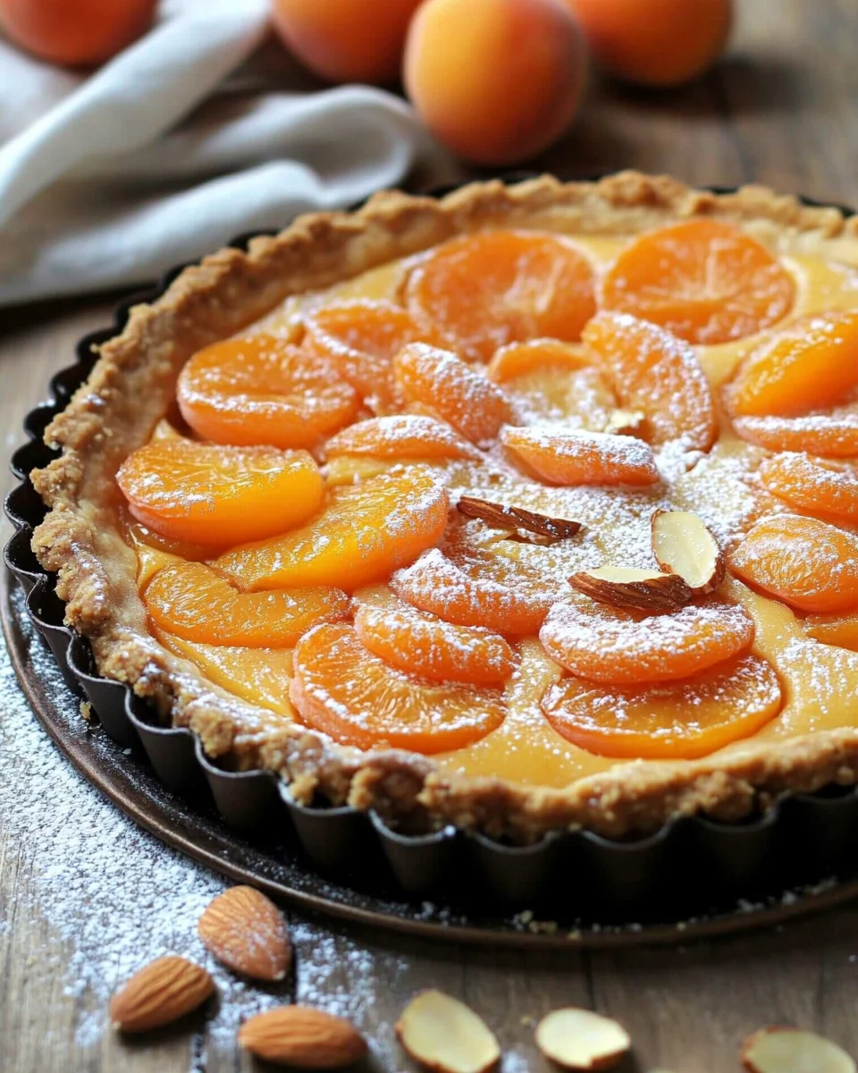 Aprikosen-Frangipane-Tarte