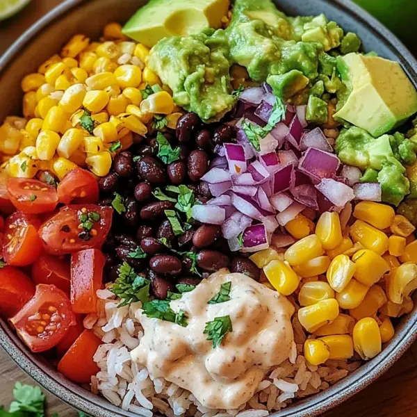 Bunte Burrito-Bowl