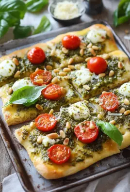 Die beste Focaccia mit Pesto und Tomaten 24 Die beste Focaccia mit Pesto und Tomaten