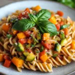 Gesunde Nudeln mit Gem&uuml;se-So&szlig;e Rezept