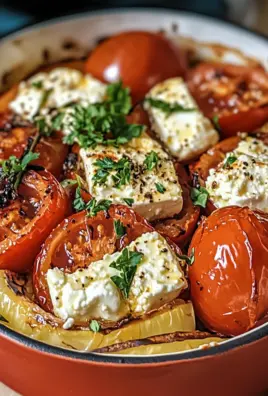 Griechischer Feta Auflauf mit Tomaten