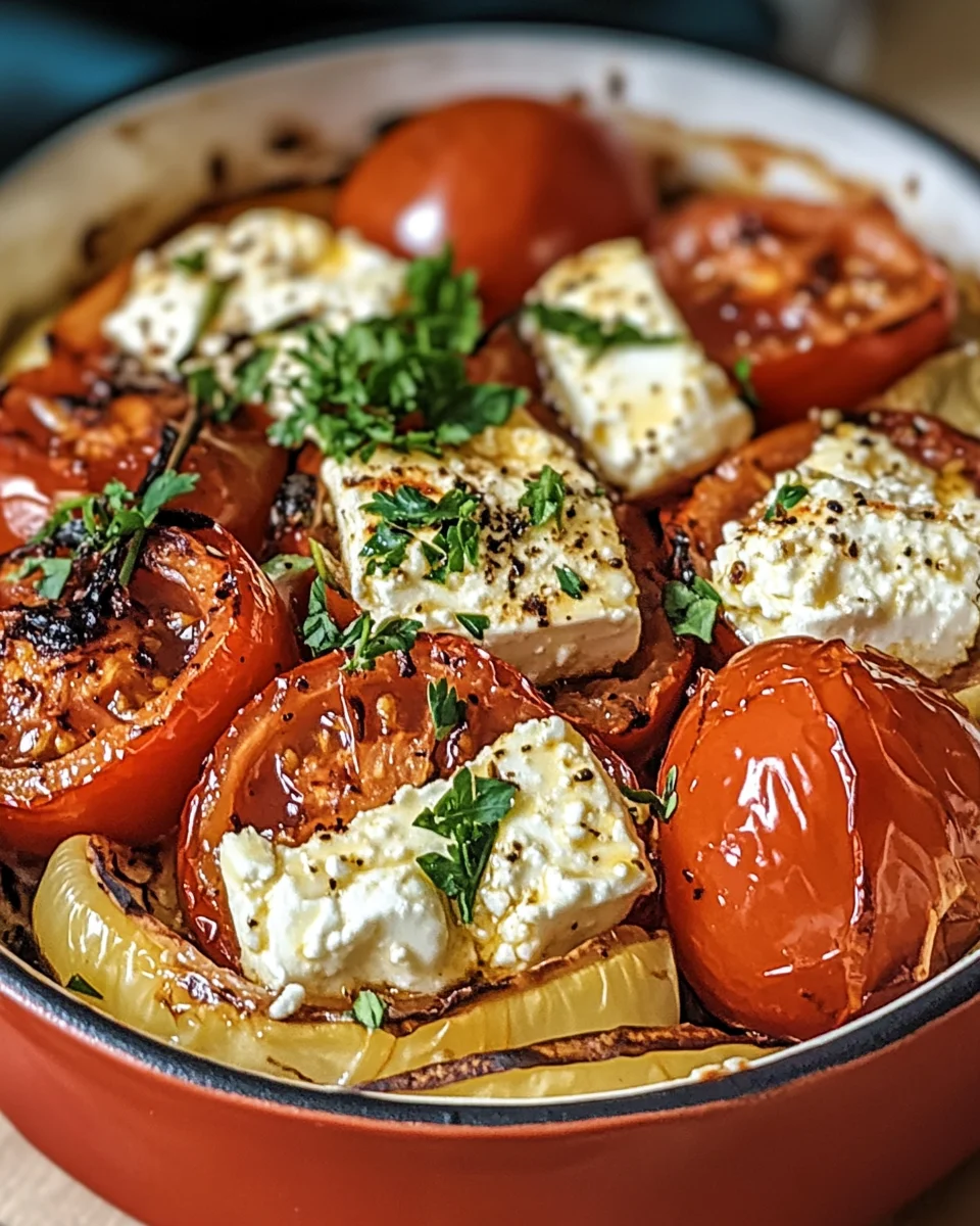 Griechischer Feta Auflauf mit Tomaten 22 Griechischer Feta Auflauf mit Tomaten