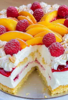 Himbeer-Pfirsich-Torte 24 Himbeer-Pfirsich-Torte