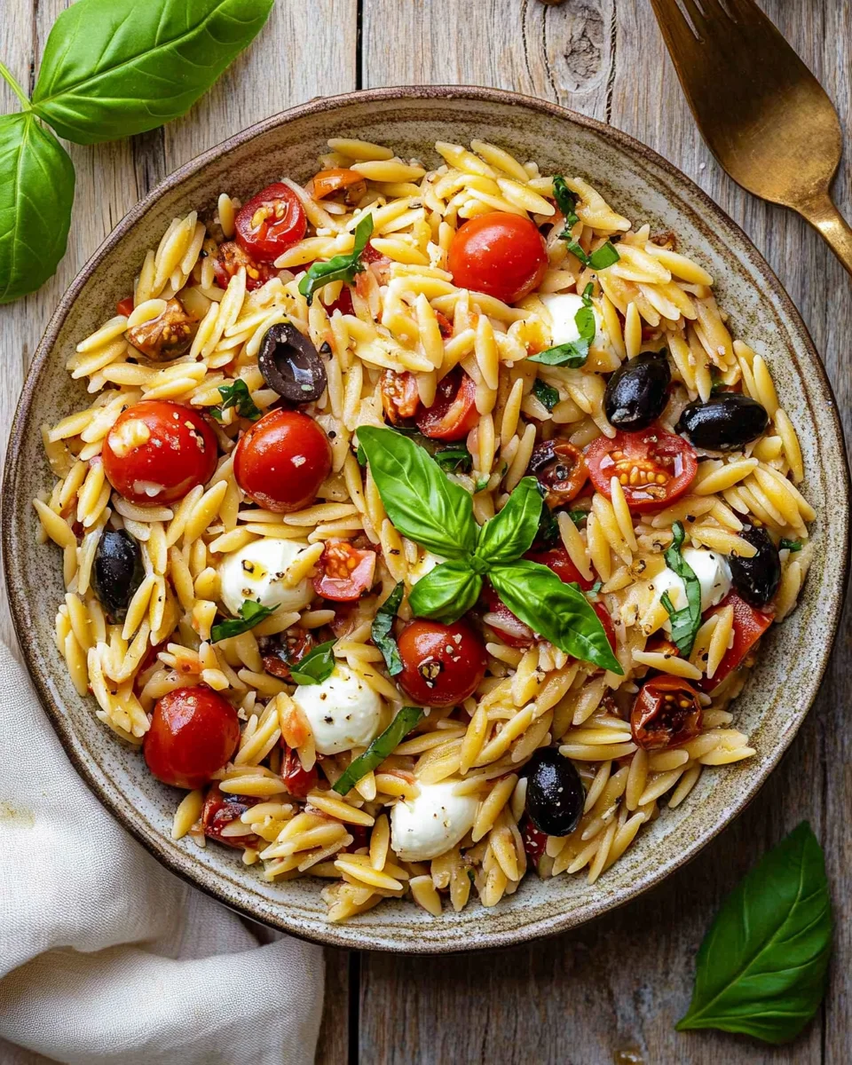 italienischer Orzo-Nudelsalat 18 italienischer