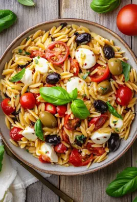 italienischer Orzo-Nudelsalat 21 italienischer Orzo-Nudelsalat