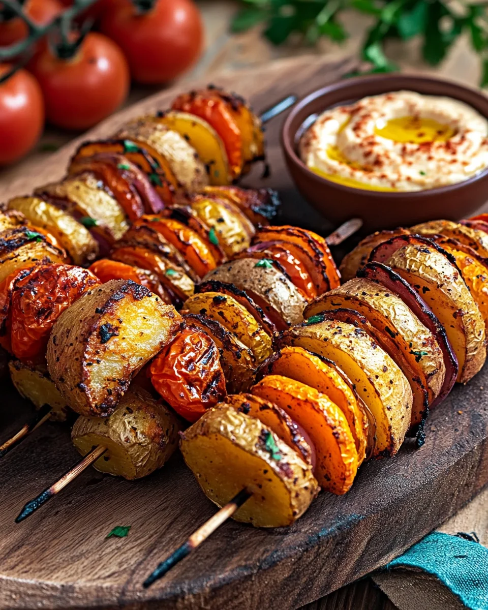 Kartoffel-Schawarma mit Tomaten-Hummus 26 Kartoffel-Schawarma mit Tomaten-Hummus