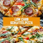 Low Carb Schüttelpizza 17 Pinterest Hidden Image