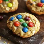M&M-Cookies mit Haferflocken