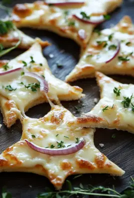 Mini-Flammkuchen-Sterne 23 Mini-Flammkuchen-Sterne