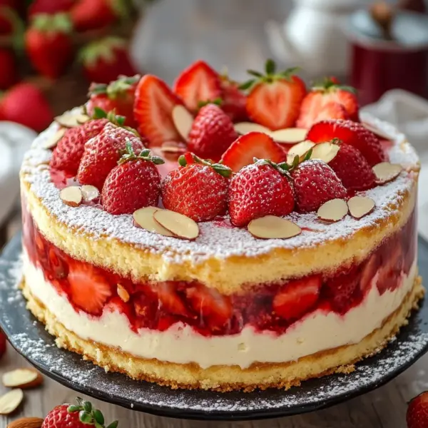 Weltbestes Erdbeerkuchen Rezept