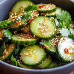 W&uuml;rziger Asiatischer Gurkensalat