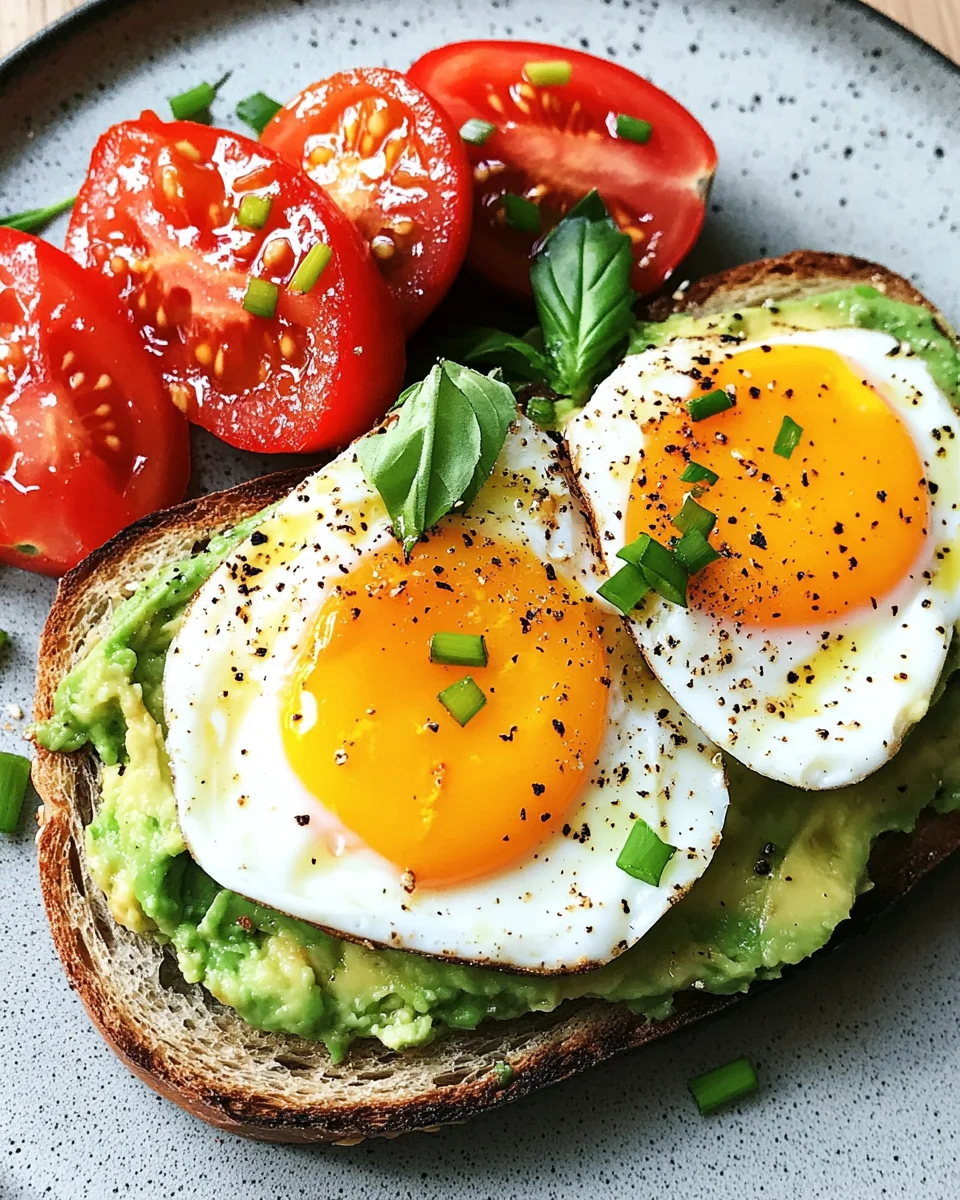 Avocado Toast mit Ei und Tomaten 16 Avocado