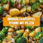 Brokkoli Kartoffel Pfanne mit Pilzen 19 Pinterest Hidden Image
