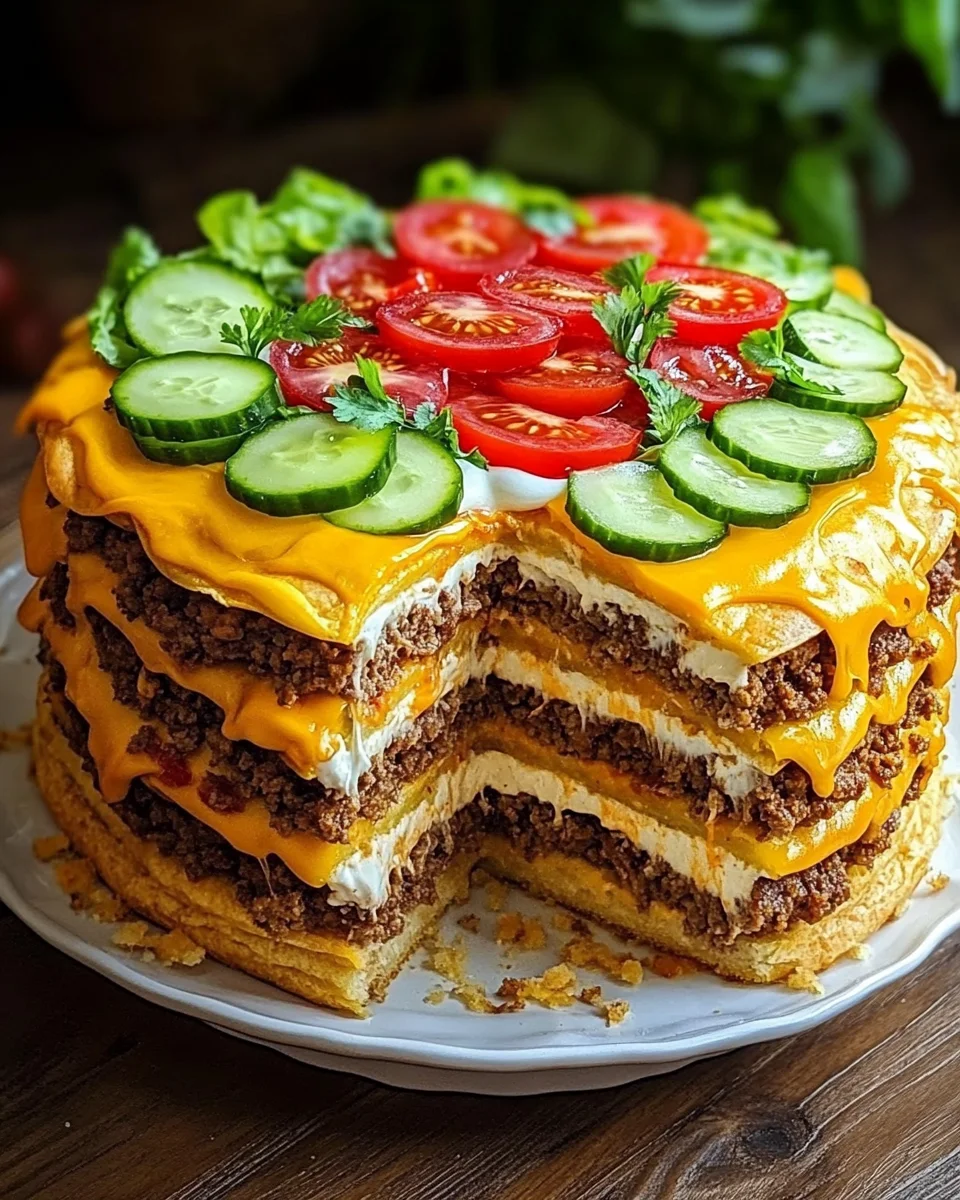 Cheeseburger-Torte 21 Cheeseburger-Torte