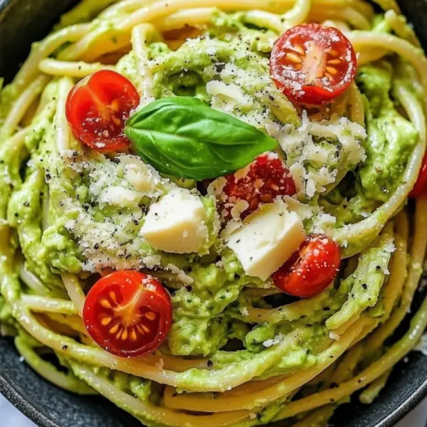 Cremige Avocado Pasta