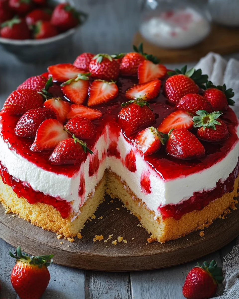 Erdbeertorte