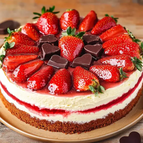 Erdbeertorte mit Joghurtcreme