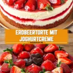 Erdbeertorte mit Joghurtcreme 27 Pinterest Hidden Image