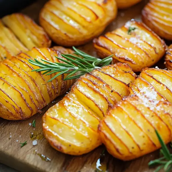 Fächerkartoffeln / Hasselback-Kartoffeln