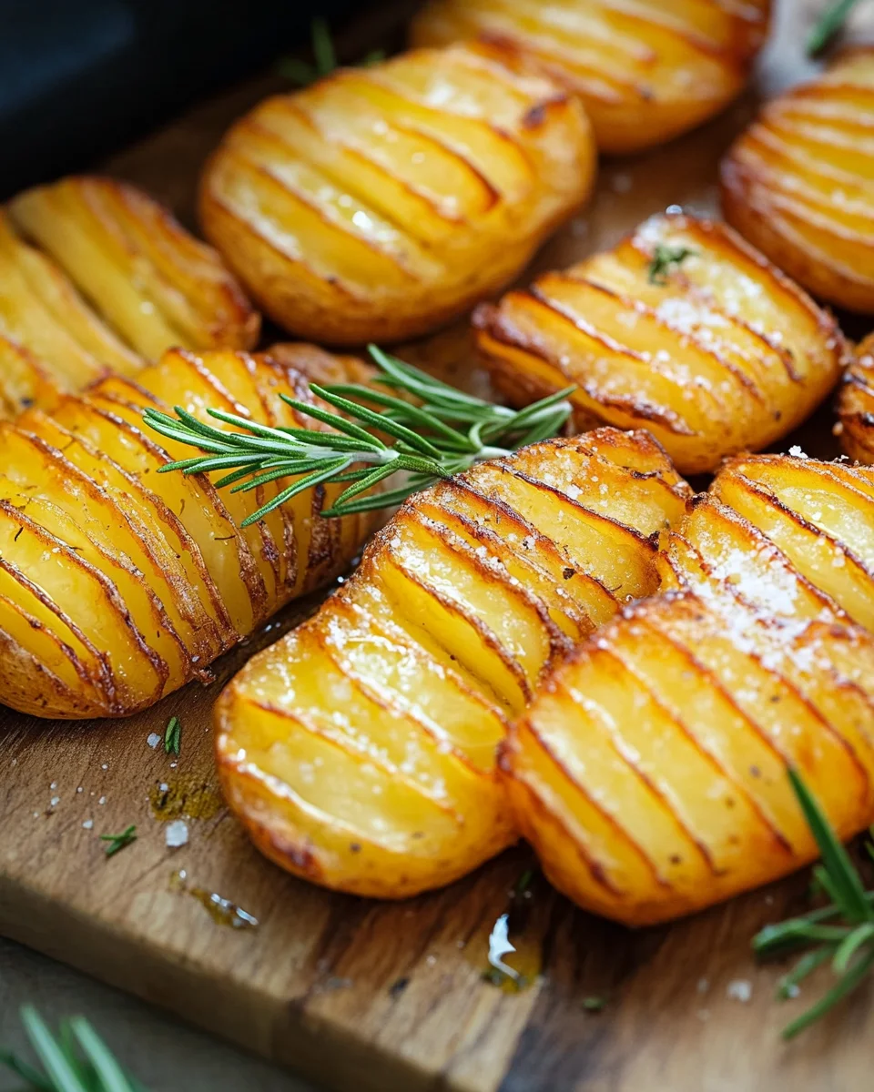 Fächerkartoffeln / Hasselback-Kartoffeln