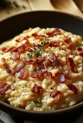 Französisches Zwiebel und Speck Risotto 25 Französisches Zwiebel und Speck Risotto