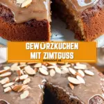Gewürzkuchen mit Zimtguss 27 Pinterest Hidden Image
