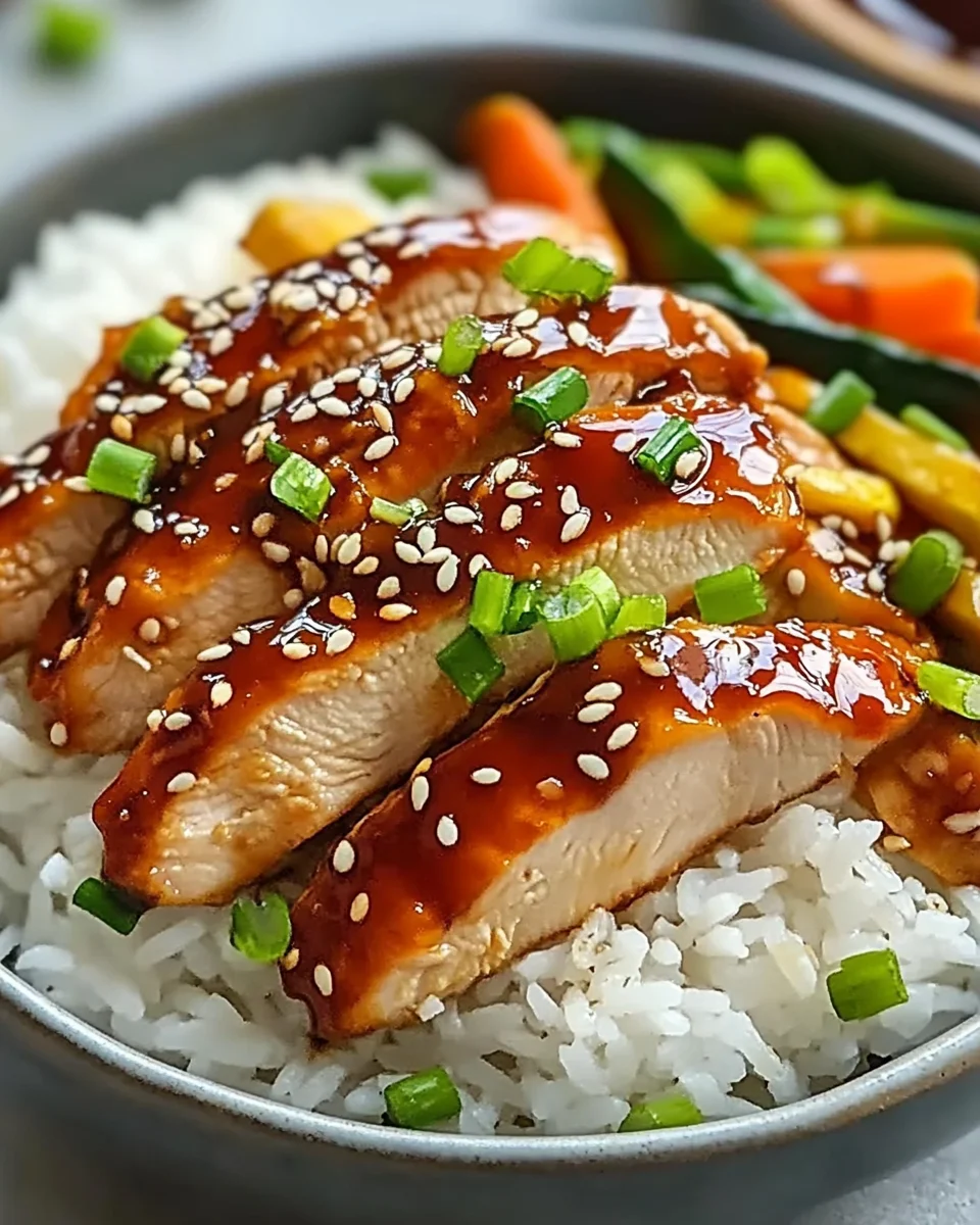 Hähnchengeschnetzeltes Teriyaki 18 Hähnchengeschnetzeltes