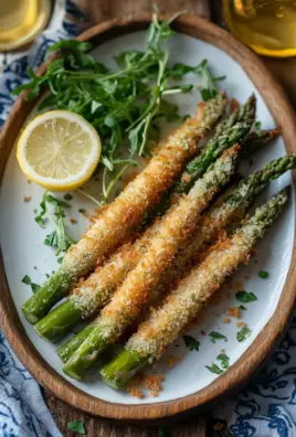 Knuspriger Parmesan Spargel aus dem Ofen