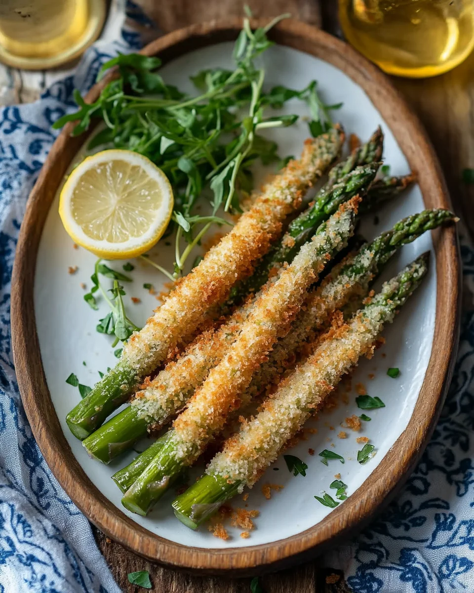 Knuspriger Parmesan Spargel aus dem Ofen
