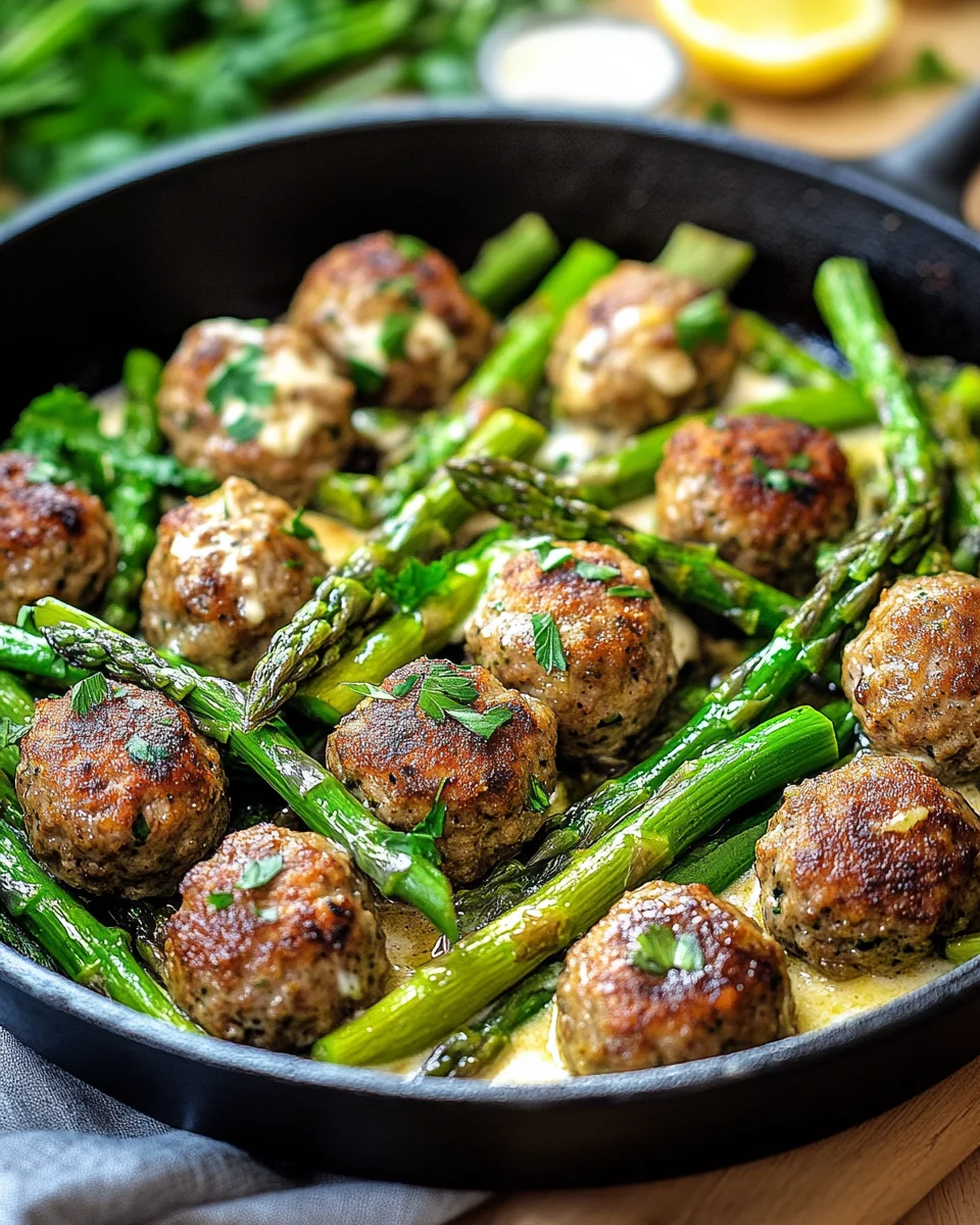 Spargelpfanne mit Frikadellen 20 Spargelpfanne mit Frikadellen