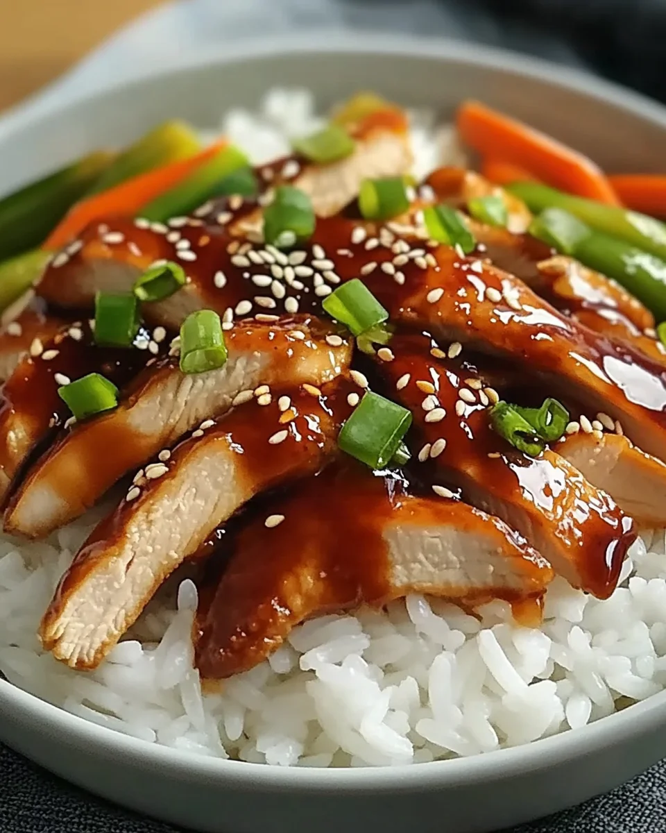 H&auml;hnchengeschnetzeltes Teriyaki