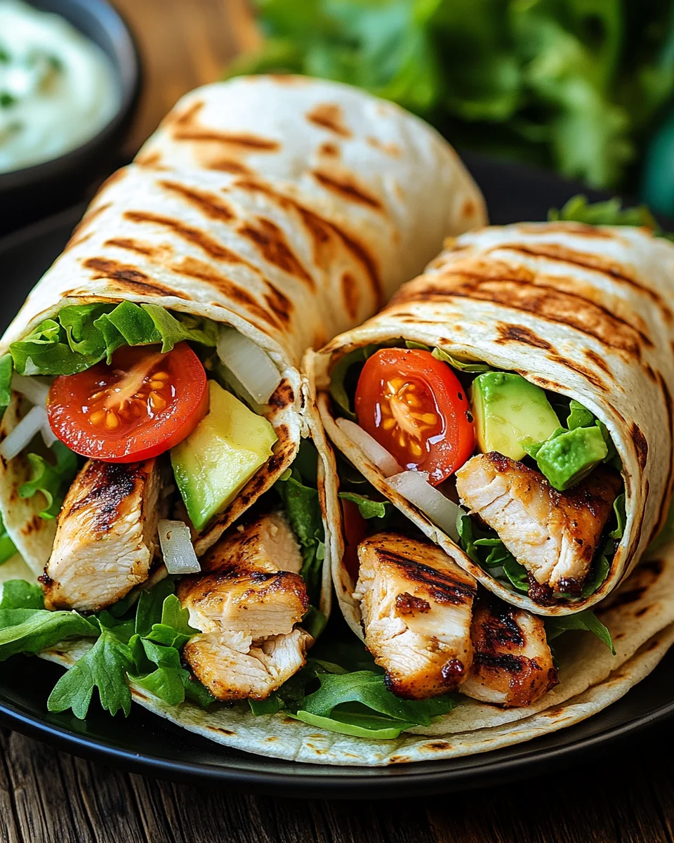 H&auml;hnchen-Wraps