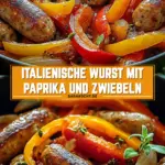 Italienische Wurst mit Paprika und Zwiebeln 17 Pinterest Hidden Image