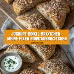 Joghurt-Dinkel-Brötchen - meine fixen Sonntagsbrötchen 18 Pinterest Hidden Image