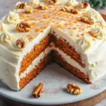 Karottenkuchen mit Frischk&auml;se-Frosting