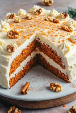 Karottenkuchen mit Frischkäse-Frosting 29 Karottenkuchen mit Frischkäse-Frosting