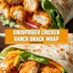Knuspriger Chicken Ranch Snack Wrap 16 Pinterest Hidden Image