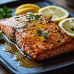 K&ouml;stliches und super saftiges Lachsfilet aus dem Ofen
