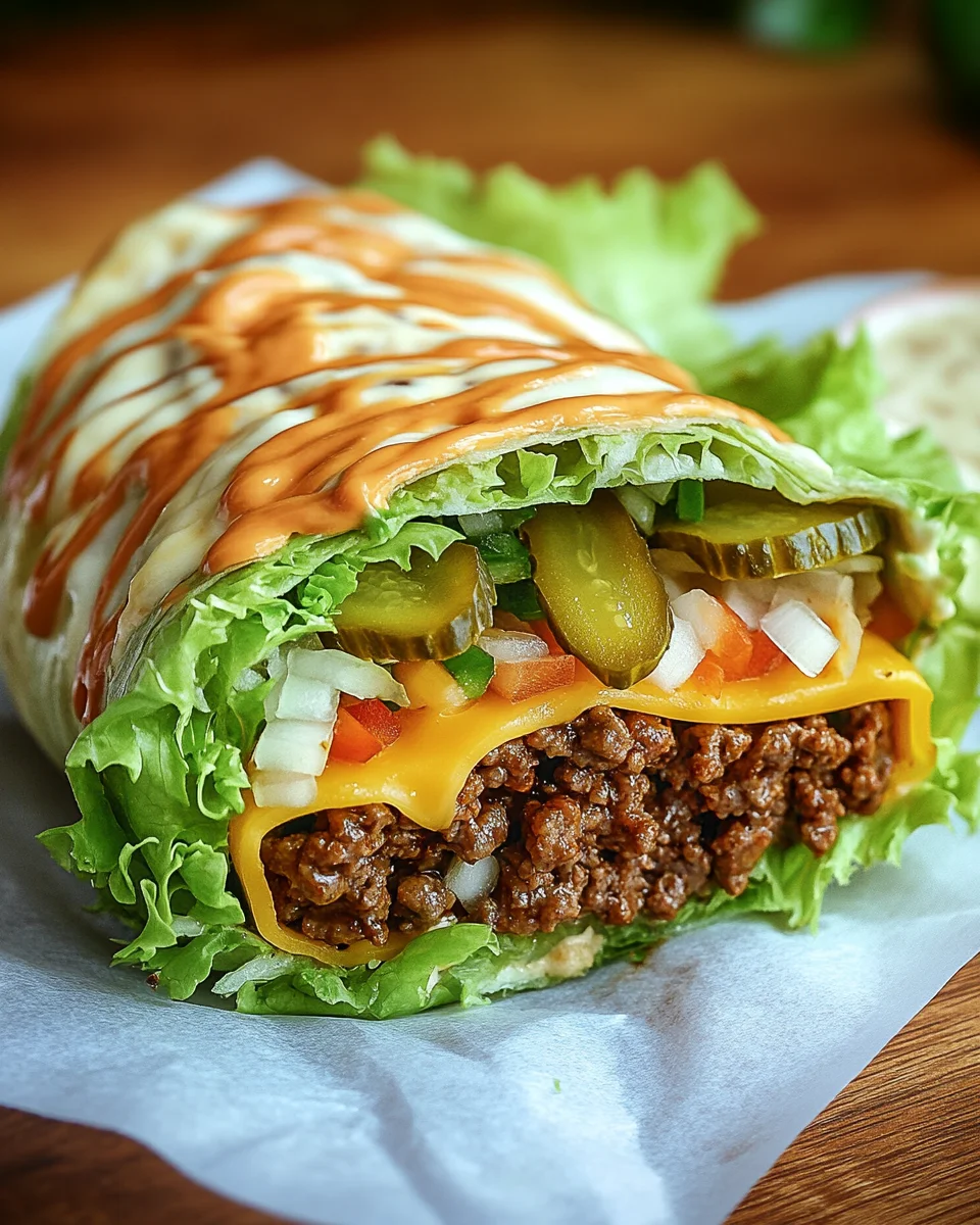 Low Carb Big Mac Rolle 21 Low