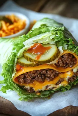 Low Carb Big Mac Rolle 27 Low Carb Big Mac Rolle