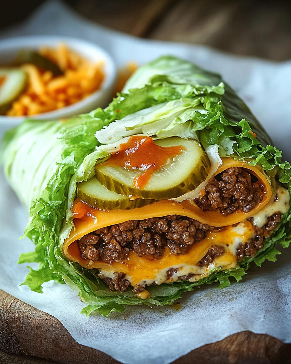 Low Carb Big Mac Rolle 23 Low Carb Big Mac Rolle