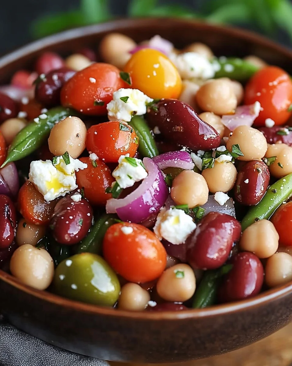 Mediterraner Bohnensalat 19 Mediterraner