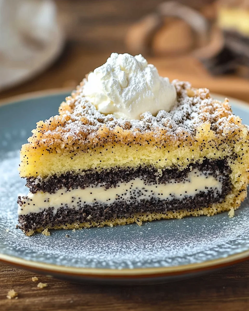 Mohnkuchen mit Streusel 25 Mohnkuchen