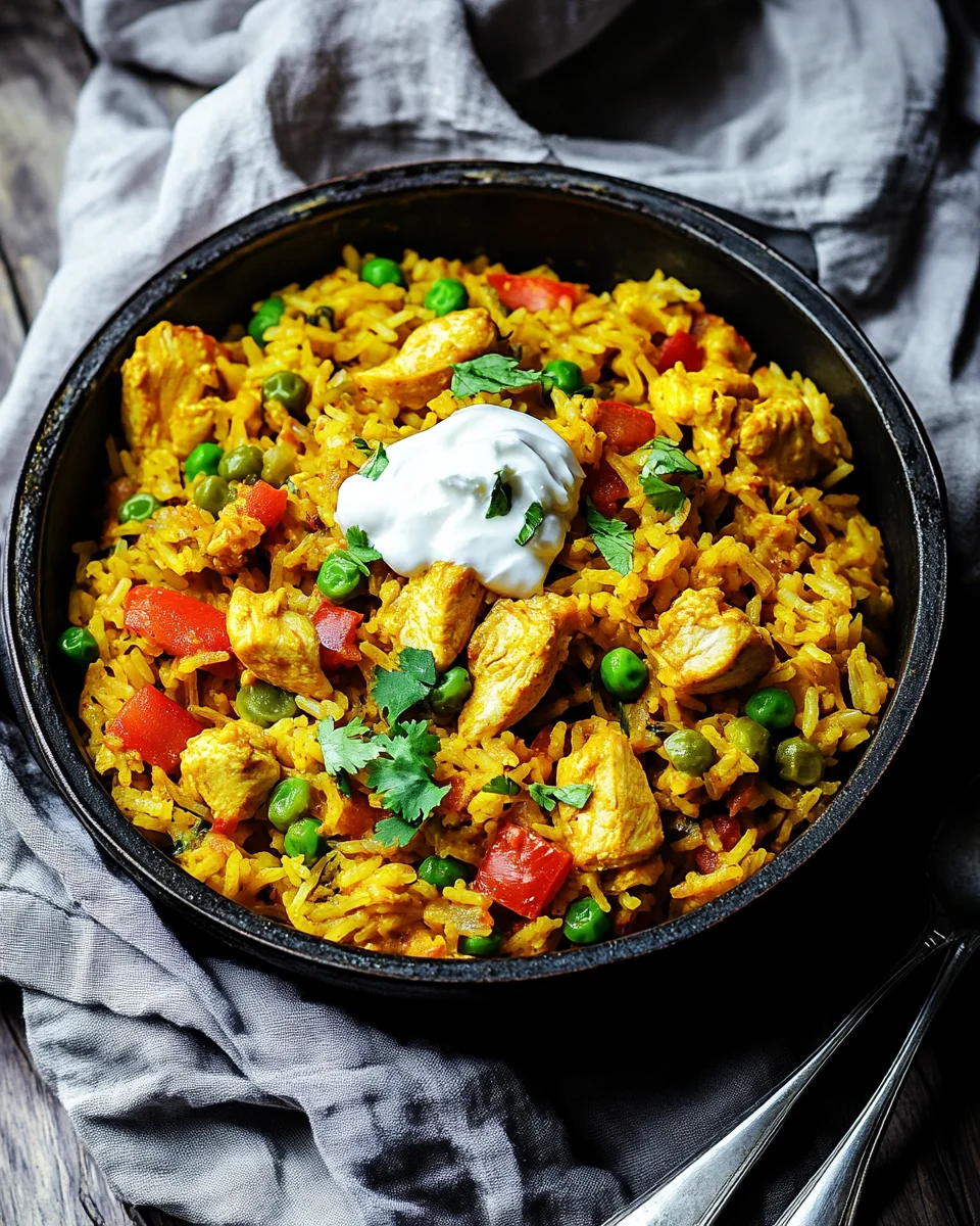 One Pot Curryreis mit H&auml;hnchenbrust