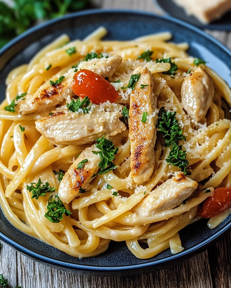 Pasta mit Hähnchen 19 Pasta