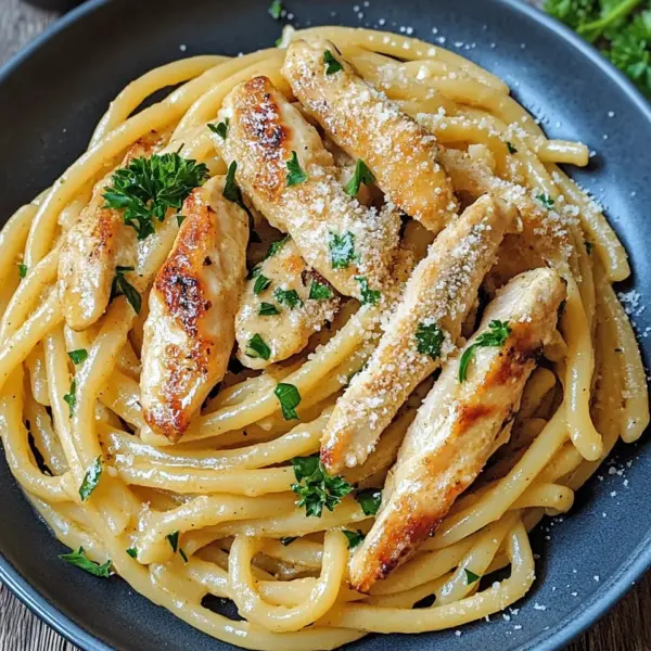 Pasta mit Hähnchen