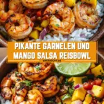 Pikante Garnelen und Mango Salsa Reisbowl 18 Pinterest Hidden Image