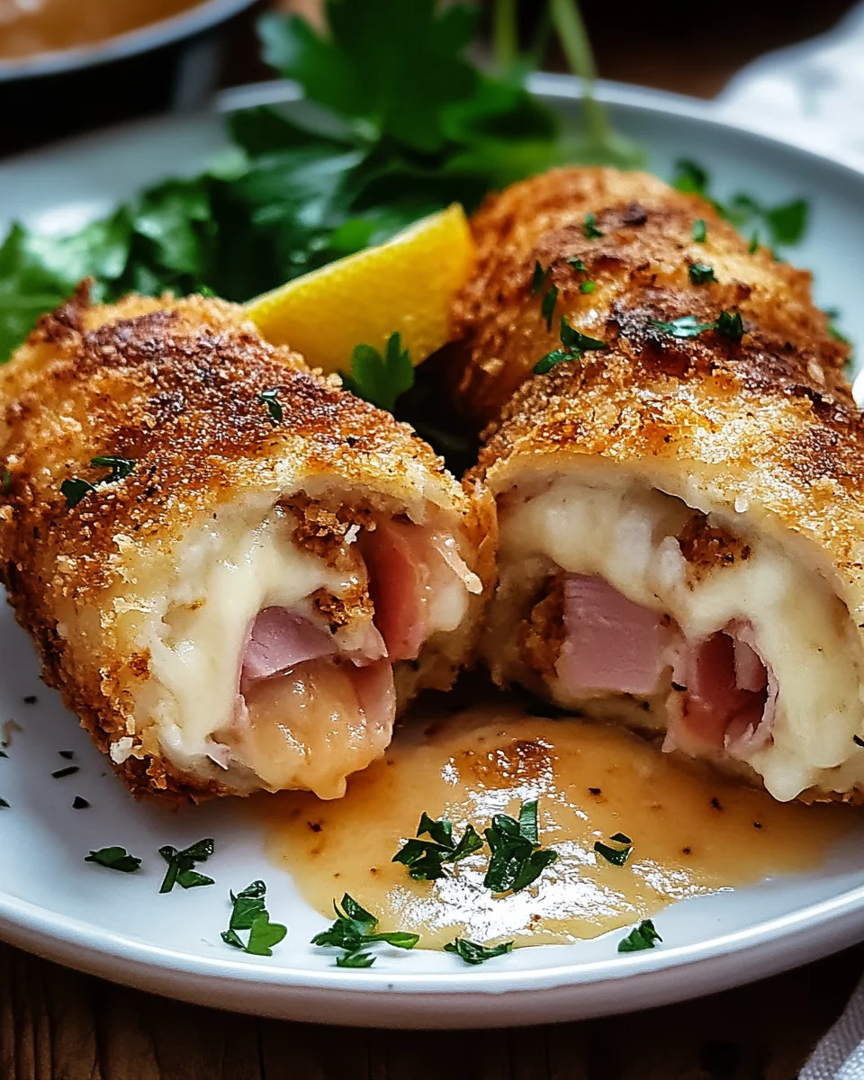 Putenröllchen nach Cordon Bleu Art 20 Putenröllchen