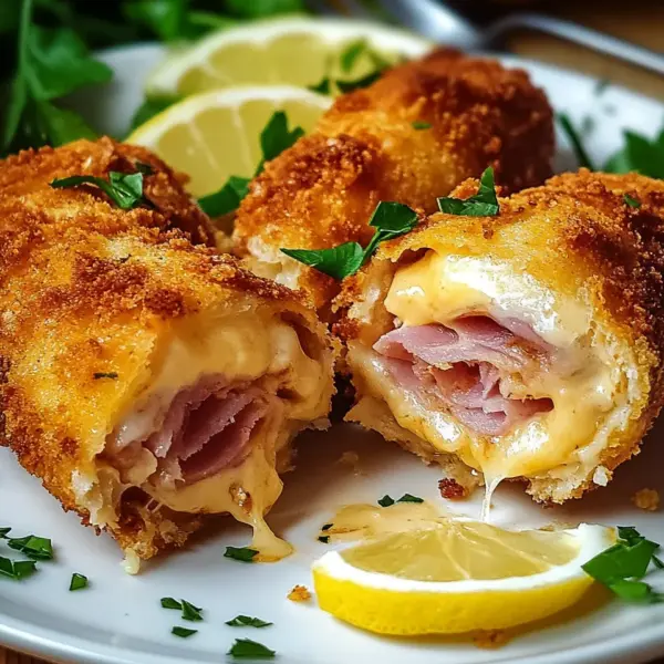 Putenröllchen nach Cordon Bleu Art