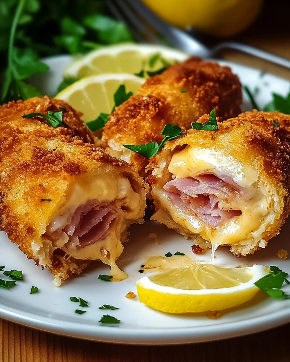 Putenröllchen nach Cordon Bleu Art 22 Putenröllchen nach Cordon Bleu Art